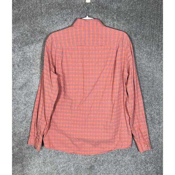 Eddie Bauer Relaxed Fit Long Sleeve Button Down Shirt Mens Size Medium Pocket‎ - Picture 2 of 7